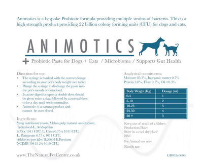 Benyfit Natural Animotics Probiotic Paste