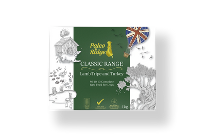Paleo Ridge Classic Lamb Tripe and Turkey - 1kg