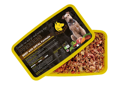 Prodog Complete Raw Beef with Offal Formula - 500g