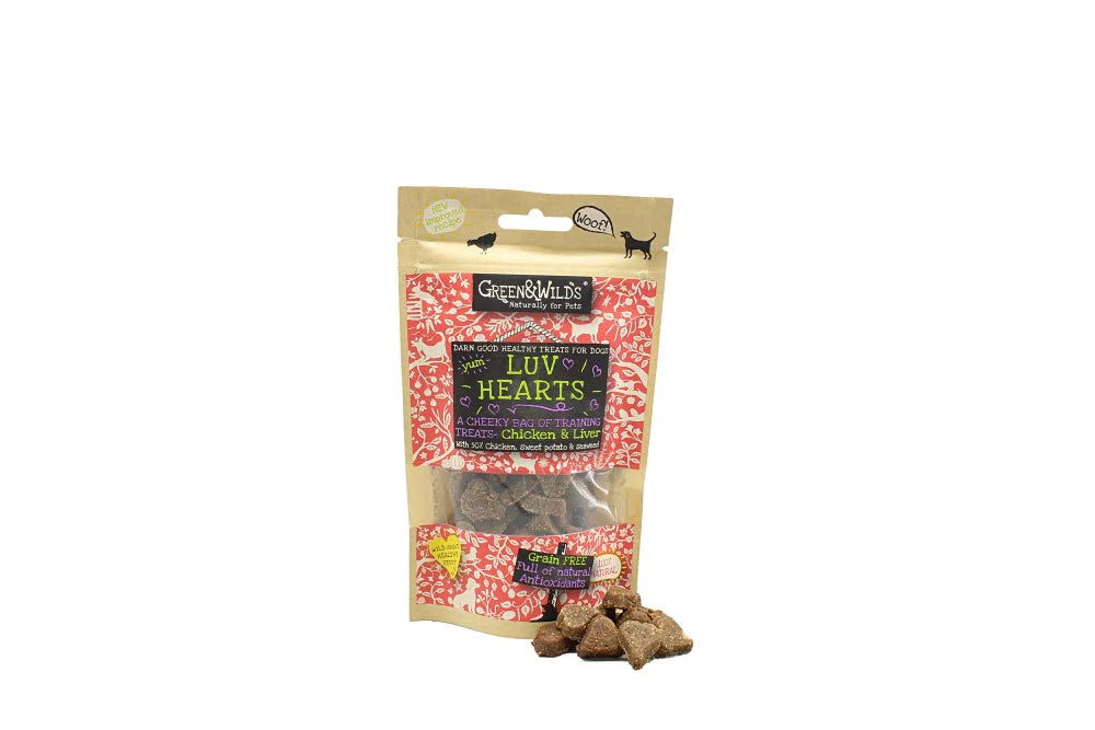 Green & Wilds Luv Hearts - 100g