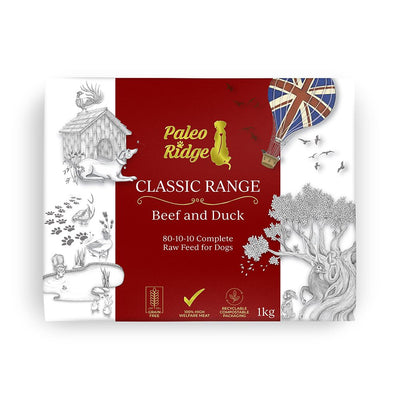 Paleo Ridge Classic 80*10*10  Beef and Duck -1kg