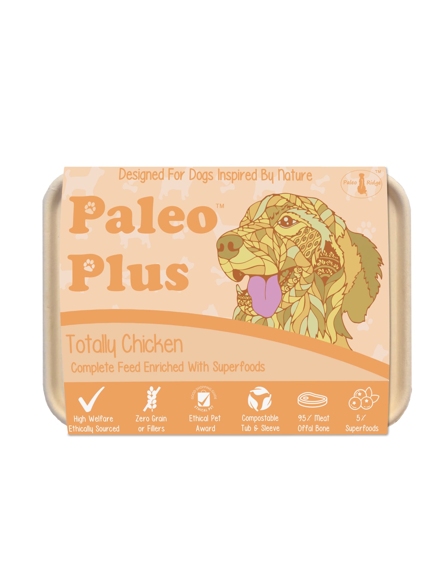Paleo Ridge Raw - Paleo Plus Totally Chicken -500g