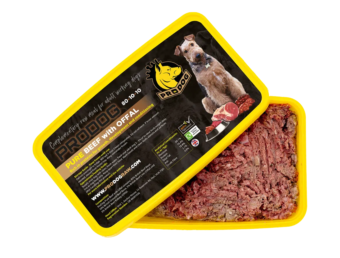 Prodog Pure 80*10*10 Beef with Offal - 1kg