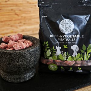 Leo & Wolf Meatballs Beef & Vegetables - 1kg